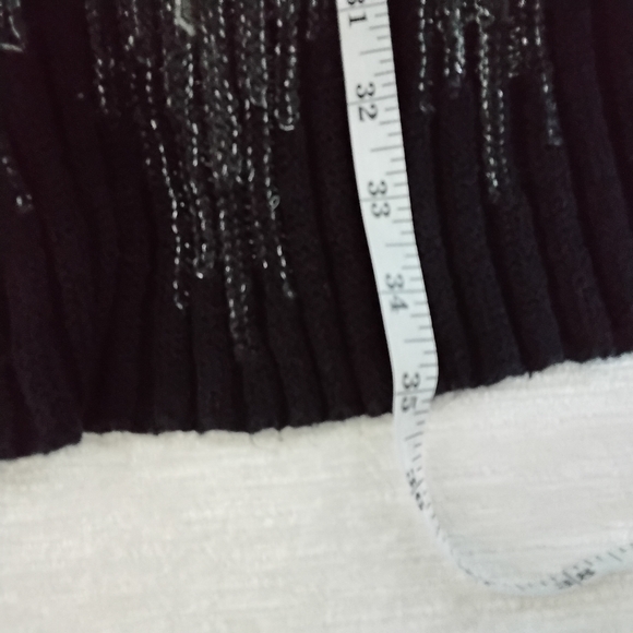 Chico's Black and Gray Cardigan Sweater - Picture 6 of 10